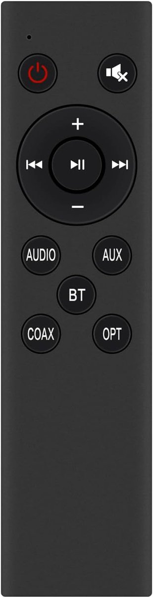 ALLIMITY Remote control compatible with TaoTronics Soundbar TT-SK016 TT-SK017 - ShopVlot