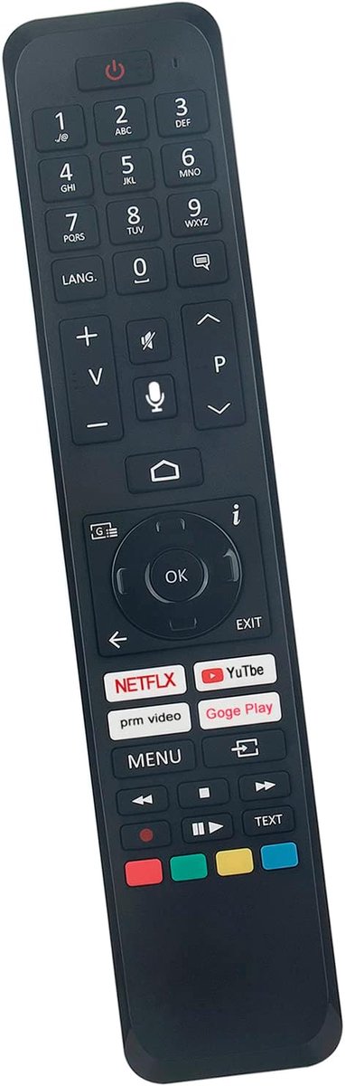 ALLIMITY CT-8563 RC45160 Voice Replce Remote Control Suitable for JVC Smart TV LT-43VA6900P LT-58VA8000 LT-65KQ800 - ShopVlot