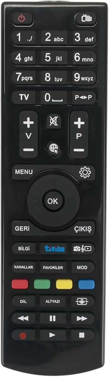 ALLIMITY Remote Control Compatible with Sedea FUJIONKYO FRANSAT HD SE4100HD-MK2 SE4200HD ST5100HD-MK2 F8600HD - ShopVlot