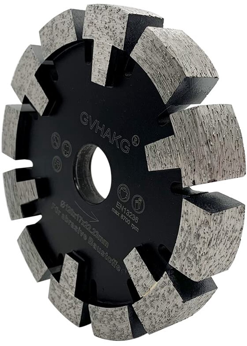 Tuck Point Diamond Milling Cutter 120 mm Very Wear-Resistant, Long Service Life for Screed, Asphalt, Premium Quality - ShopVlot