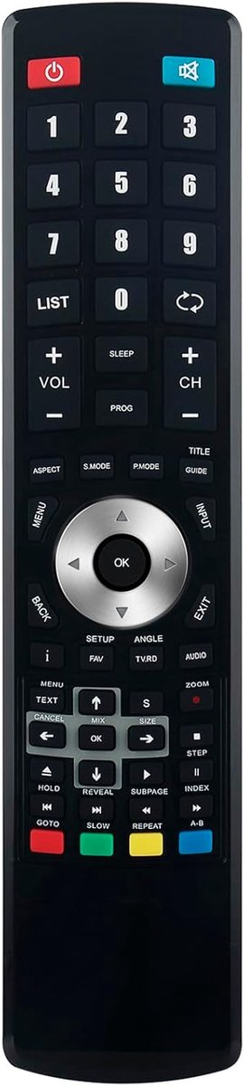 Remote control, compatible with Ok. LED TV Ole 24150-B, 32150-B Sat - ShopVlot