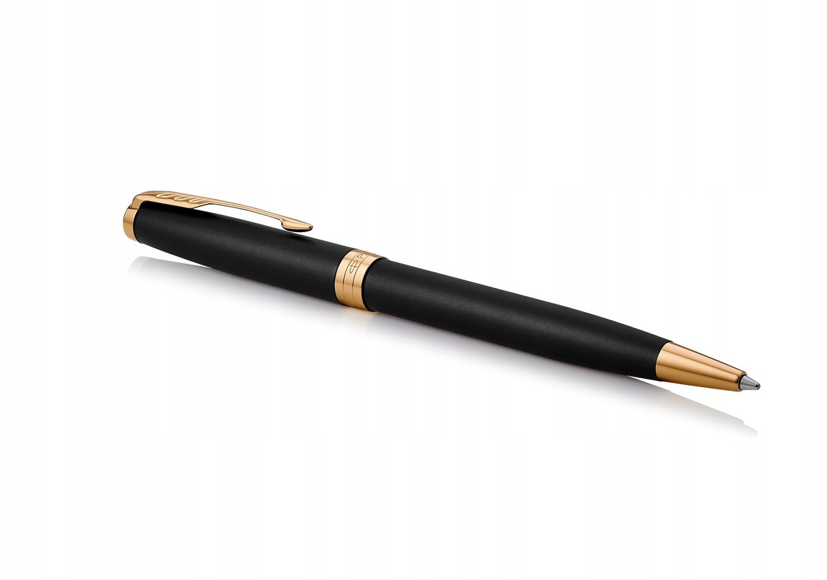 Merkloos Elegant Zwart Goud Druk Drukpen, Ideaal voor School & Kantoor