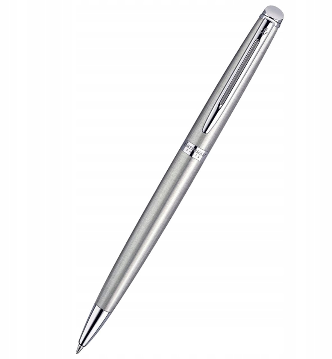 Merkloos Metalen Vulpen met Blauwe Inkt - Elegant Schrijven