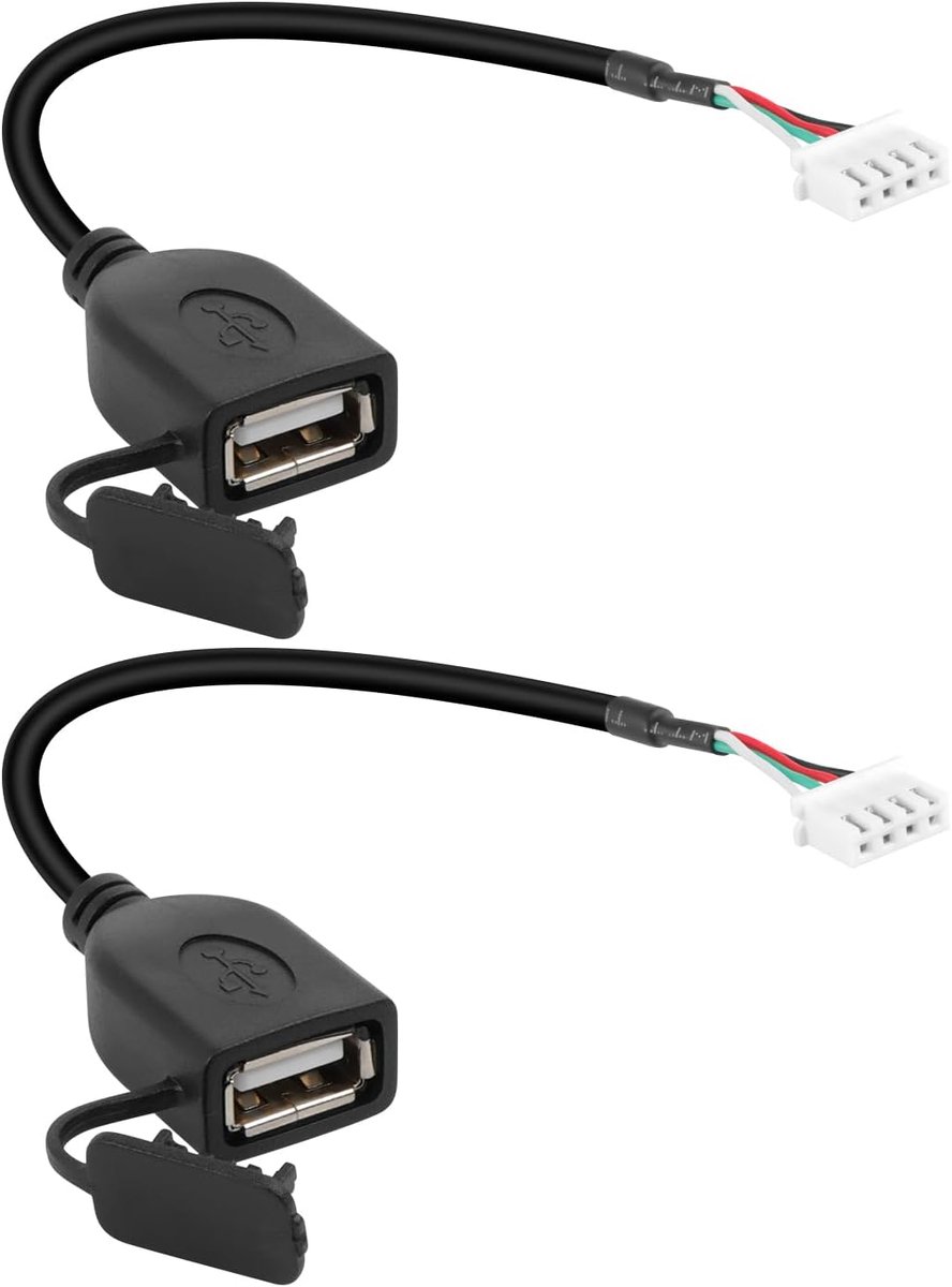 USB 2.0 Female naar PH 2.0 Kabel - 1ft DIY Kabel - Stof- en Waterdicht - Betrouwbare Verbinding voor USB Projecten - ShopVlot