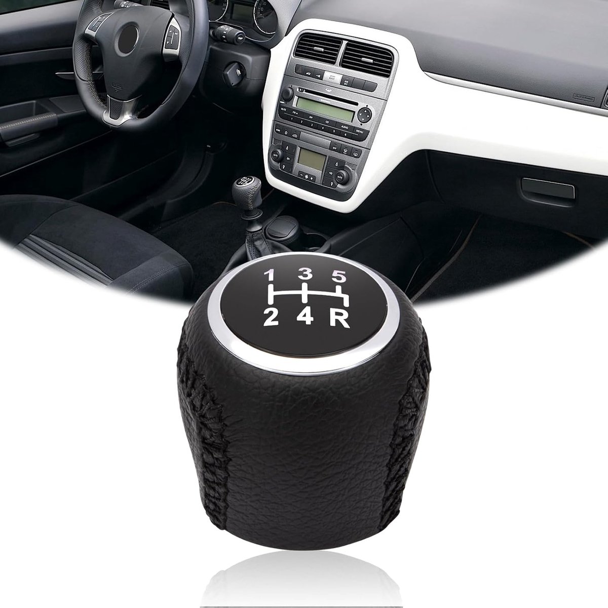 Versnellingspook 5 Speed - Geschikt voor Grande Punto 2006-2012 - Hoogwaardige afwerking - Verbeter je rijervaring - ShopVlot