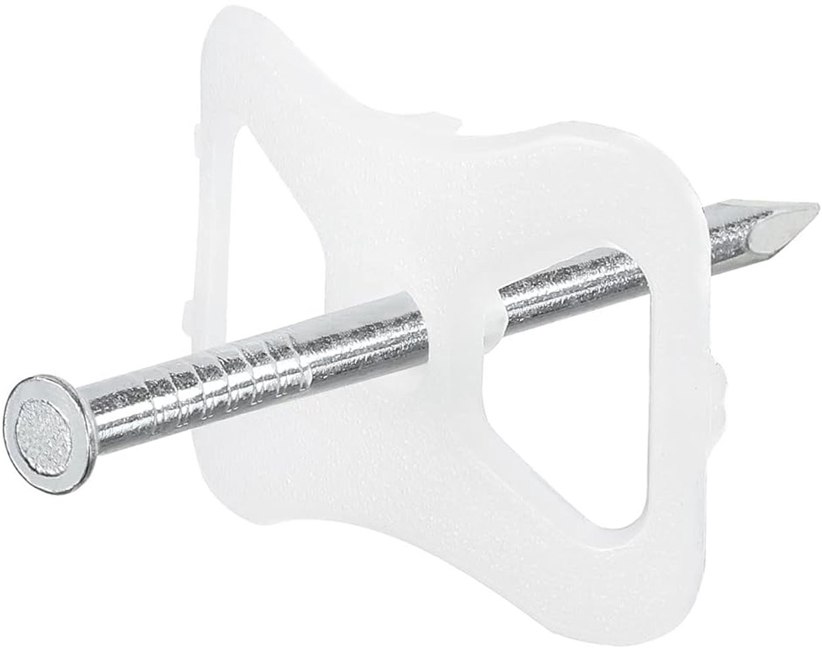 Nagelschijf 3,5 x 50 mm - met spijker - 100 stuks - ideaal voor bevestiging - ShopVlot