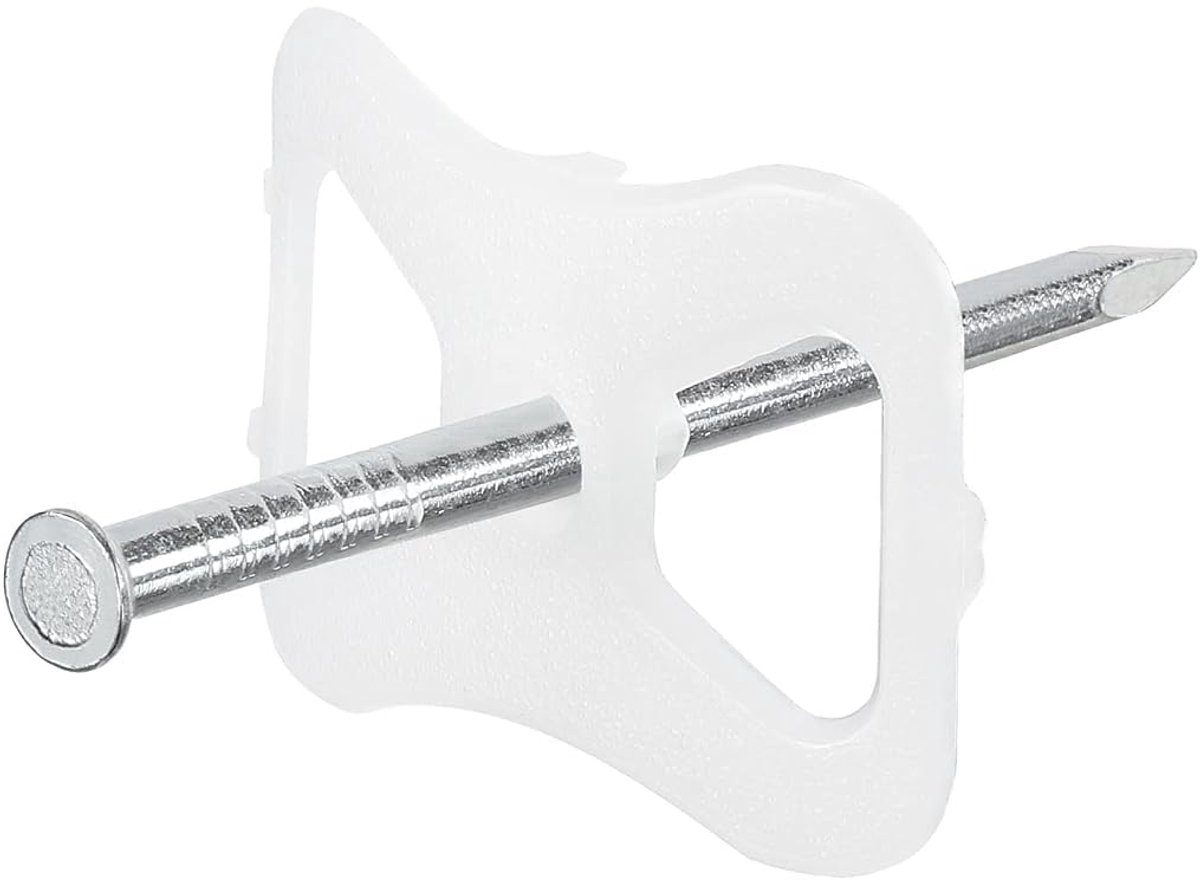 Nagelschijf 3,5 x 60 mm - met spijker - 100 stuks - ideaal voor houtverbindingen - ShopVlot