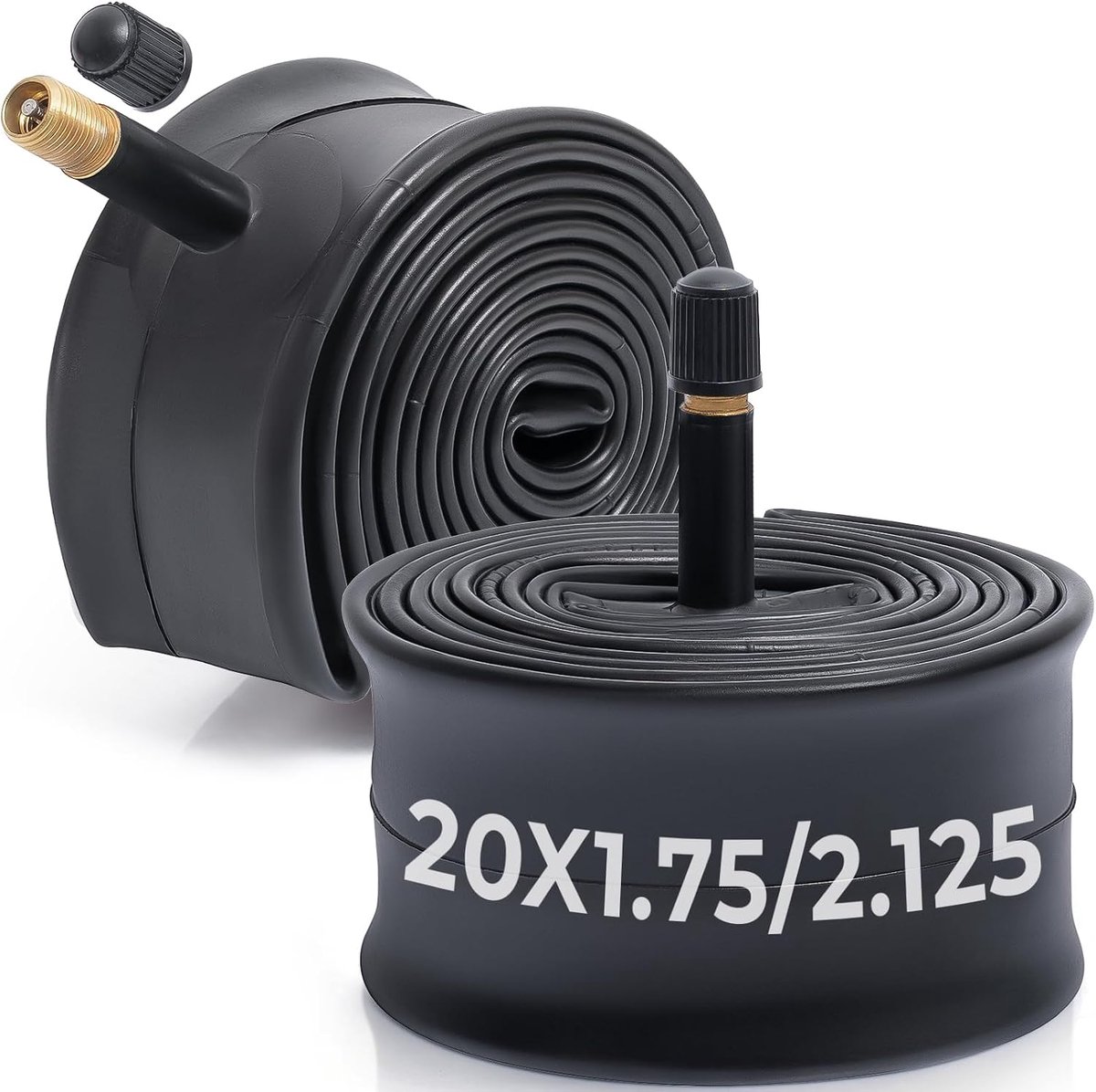 Fietsbanden 20 inch 20 x 1.75/1.95/2.0 - AV32 mm ventiel - Geschikt voor stads- en mountainbikes - Duurzame butylrubber - ShopVlot