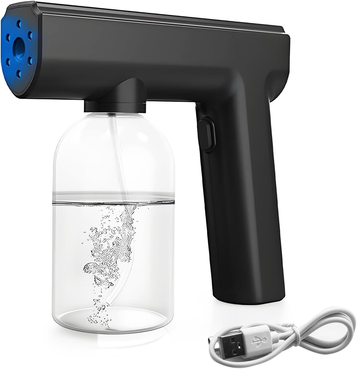 Nano-verstuiver 300 ml - blauw licht - oplaadbaar - moeiteloze bediening - ShopVlot