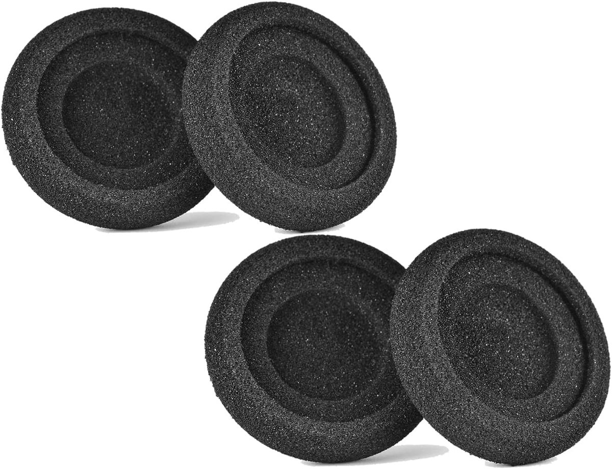 Hoofdtelefoon Oorkussens 2 Pairs - Vervangende Zachte Oorkussens - Ergonomisch en Ademend - ShopVlot
