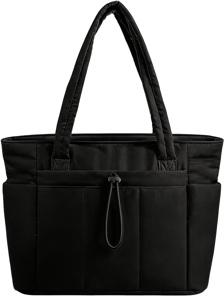Dameshandtas - 20 liter gevoerde draagtas - Laptoptas (15,6 inch) - Ideaal voor reizen - SnelShoppen