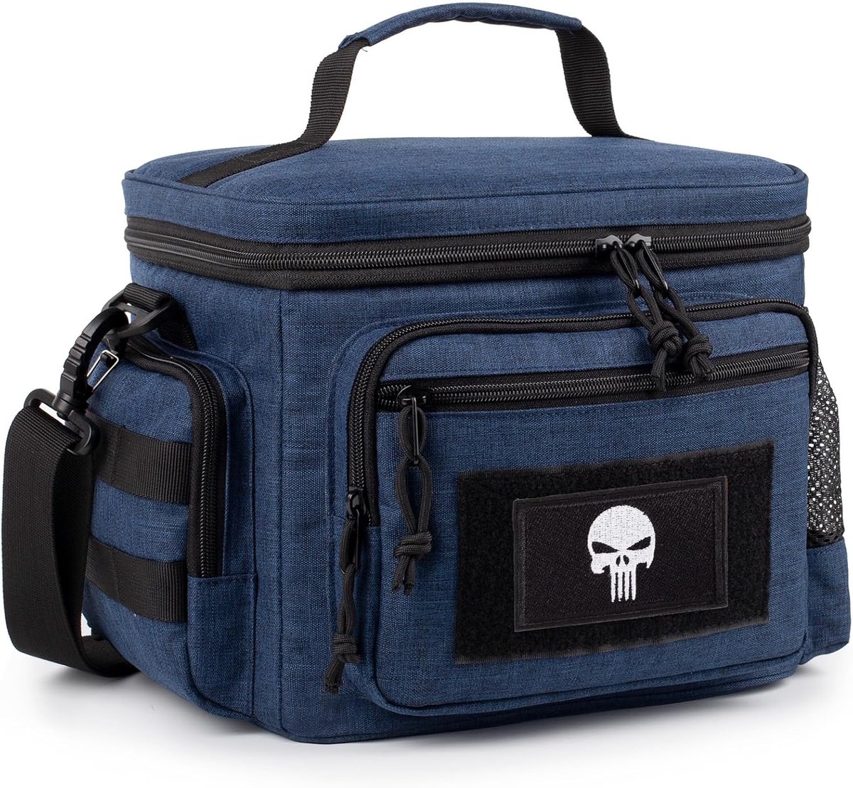 Lunchbox voor mannen - Tactische lunchtas met MOLLE-straps - Lekvrije geïsoleerde koelbox - Ideaal voor kantoor - SnelShoppen