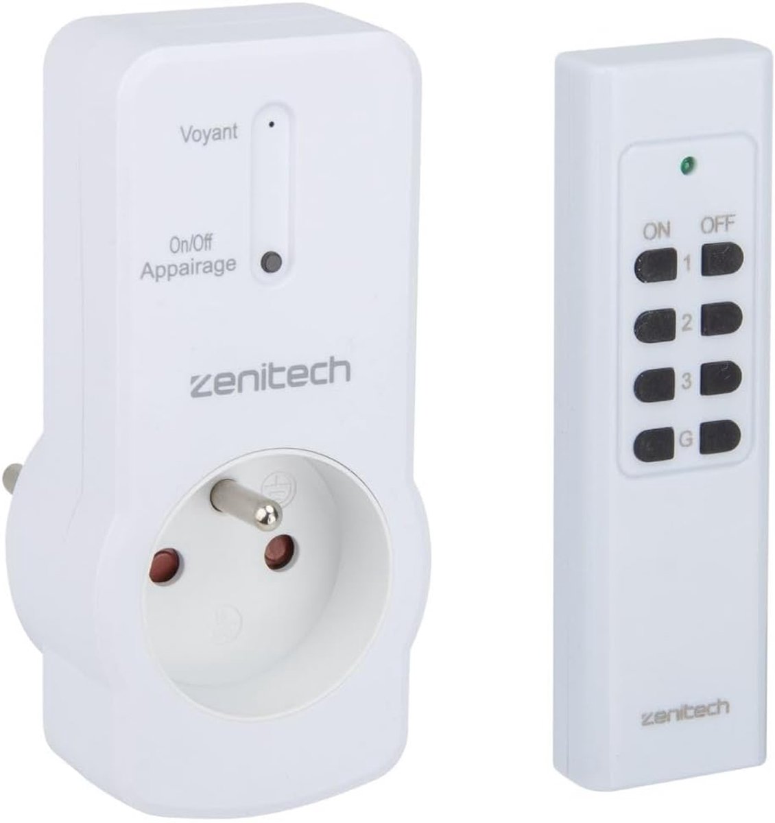 Afstandsbediening stopcontact - tot 1 W - 25 meter bereik - klaar voor gebruik - SnelShoppen