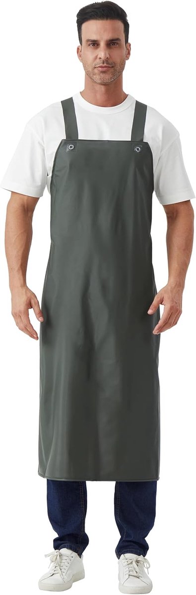Waterdichte rubberen schorten - unisex - ideaal voor slagers - perfect voor industrie en schoonmaak - SnelShoppen
