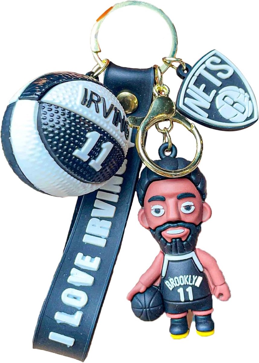 Basketbal Sleutelhanger - 3D Cartoon Silicone - Originele Souvenir - Perfect voor Basketball Fans - SnelShoppen
