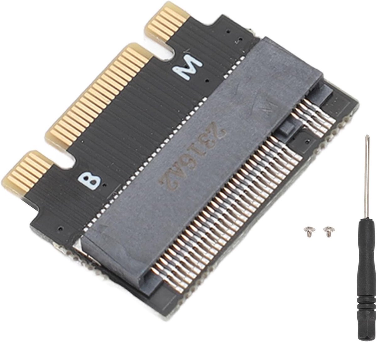 SnelShoppen - M.2 NVME M Sleuf B M 2230 tot 2242 Mannen naar Vrouwen Verlengadapter voor ThinkPad X270 X280 T470 T480 L480 T580 Series en Andere Serie
