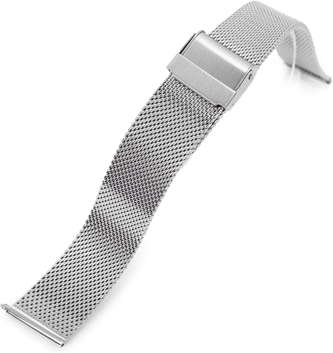 Horlogeband 20mm - RVS Mesh Band - Snelle vervanging - Stijlvolle uitstraling - SnelShoppen