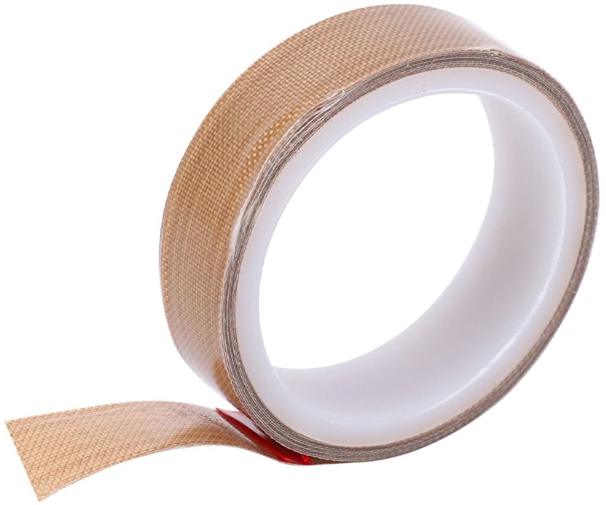 Teflon tape 19mm x 10m - hittebestendig - zelfklevend - ideaal voor vacuümmachines - SnelShoppen