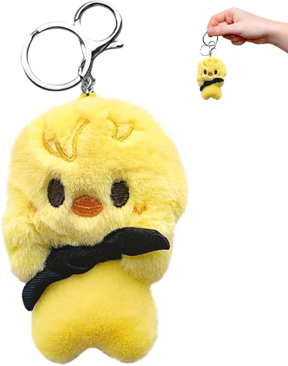 Pluche Sleutelhanger 8cm - Magnetische Stray Kids Skzoo Pluche - Bbokari - Perfect voor Fans - SnelShoppen