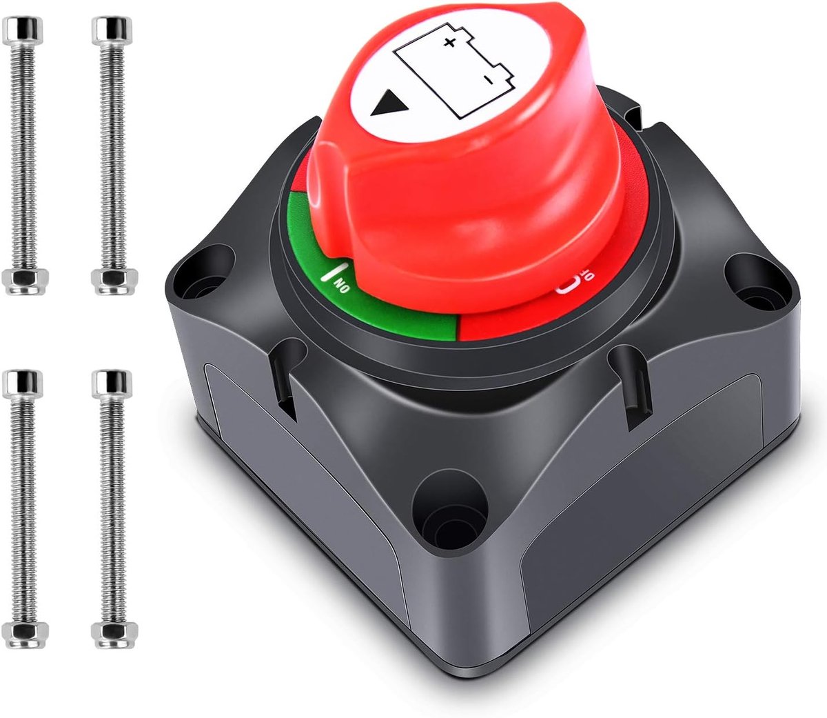 12V/24V 275A Batterij Isolator Ontkoppelingsschakelaar,Batterij Afgesneden Schakelaar Voor RV Jacht Boot Vrachtwagen Bus Motorfiets Auto