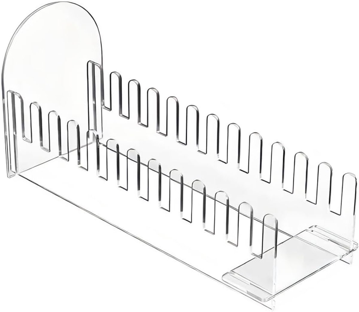Wenskaart Display Stand, 1/2 STKS Acryl Plaats Kaarthouders 12 Tier Clear Ansichtkaart Rack voor Foto Bladwijzer Foto Brochure