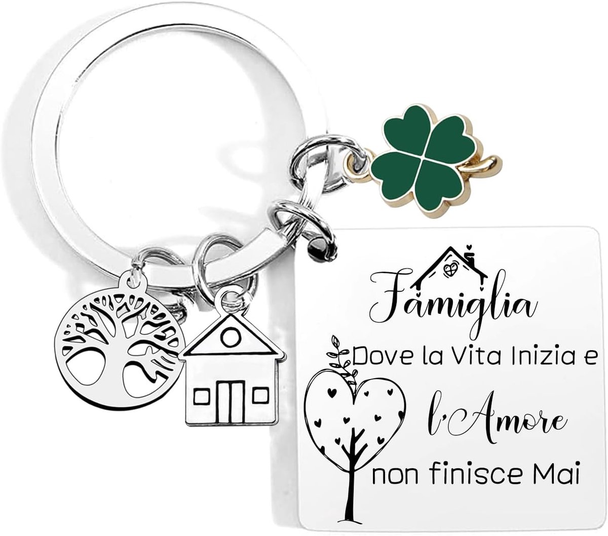 Cadeau voor koppels, voor eigenaren, housewarming, schattig huis, uniseks sleutelhanger, wij zien onszelf thuis voor koppels, leuke huissleutels, housewarmingscadeau voor vrouw