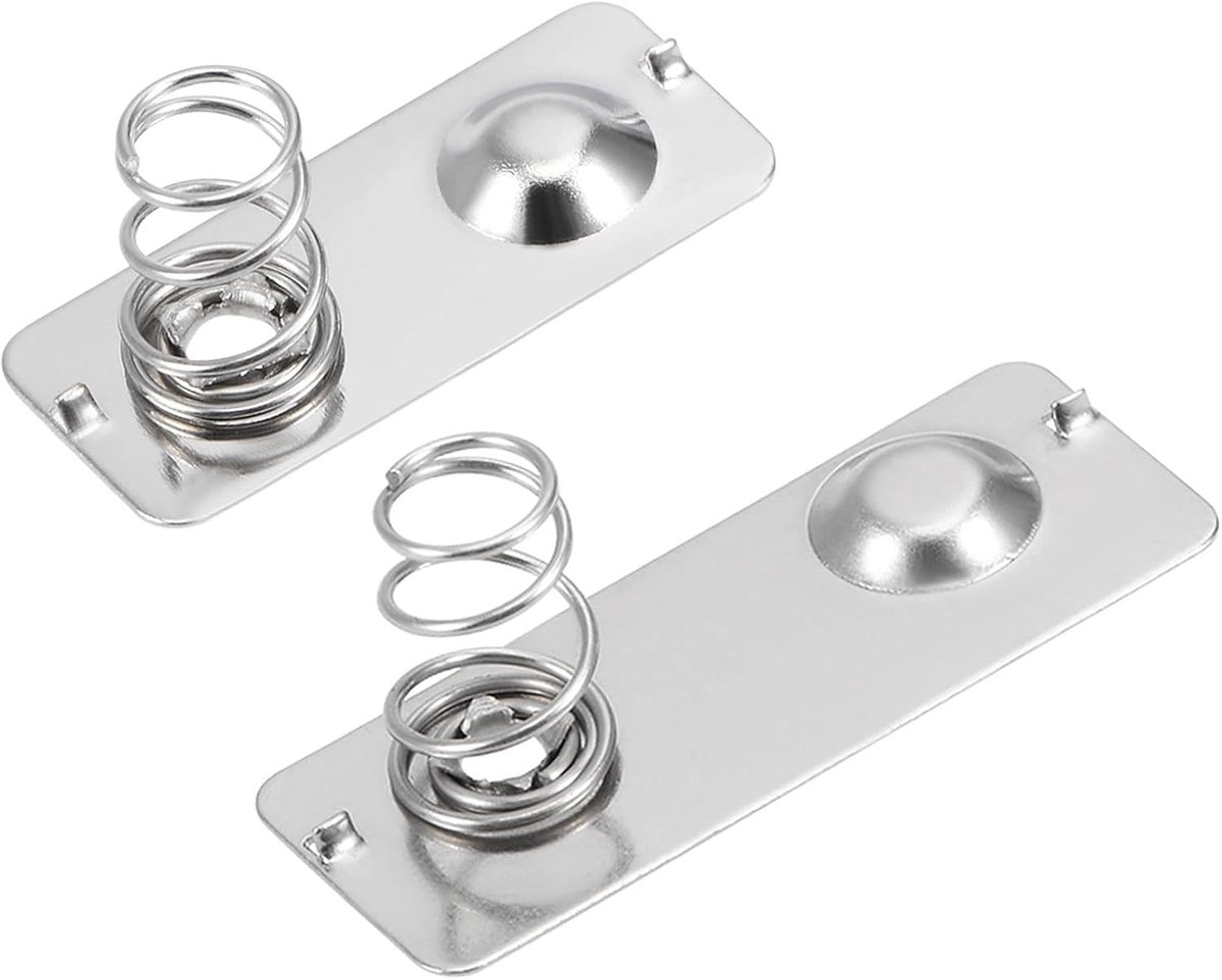 20 stuks AAA batterijplaat 21 mm x 9 mm 20 stuks AA batterijplaat 28 mm x 12 mm positief naar negatieve veer contactplaat