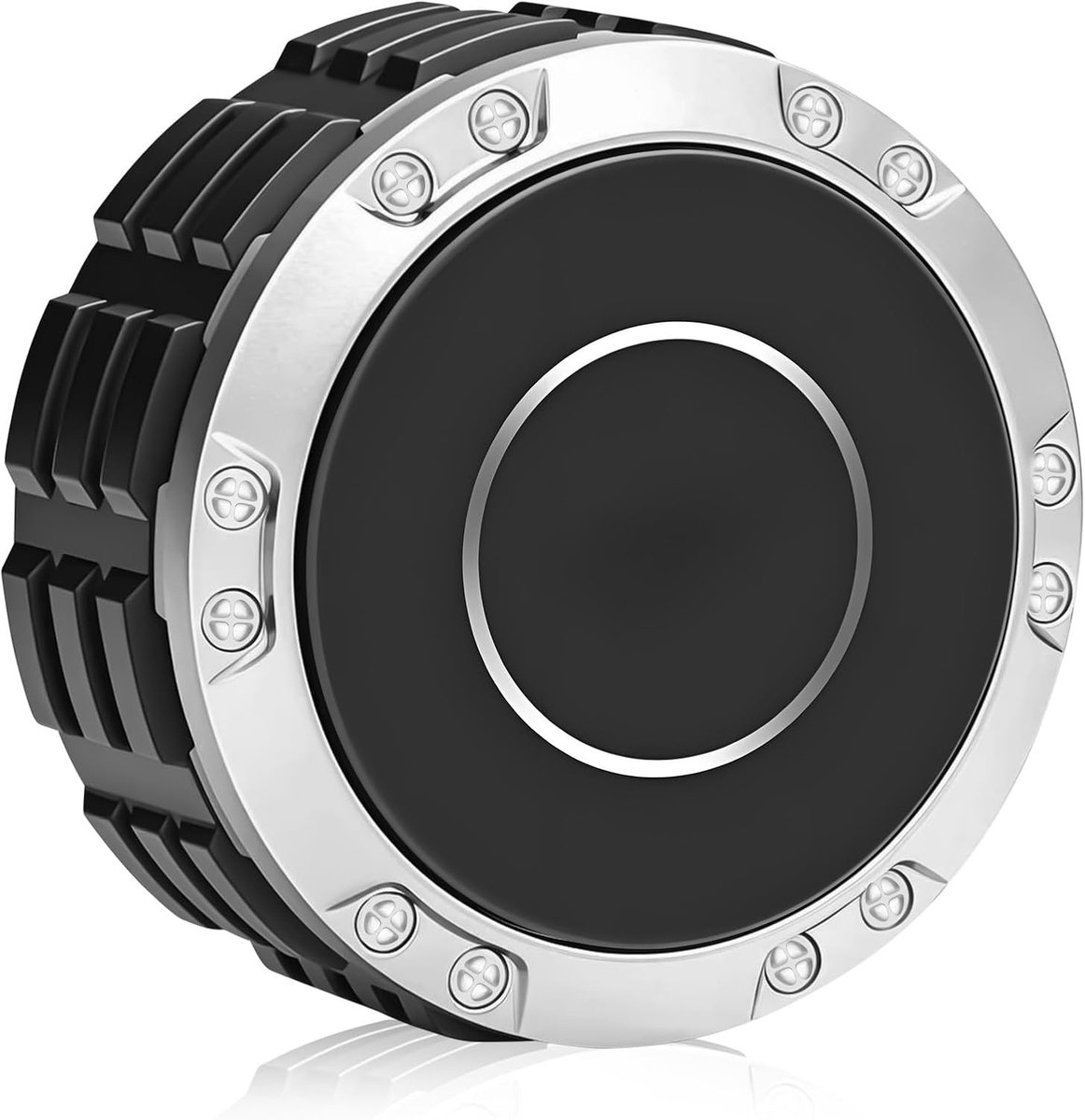 volumeknop, vervangende plastic knop voor radiobedieningsknop en audio-upgrade en dikker zwart Volume Knop Vervanging