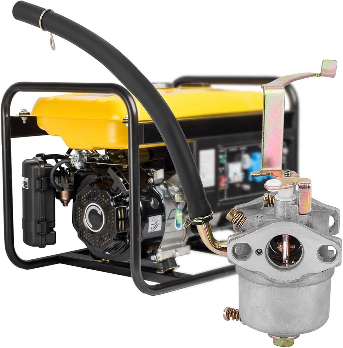 Carburateur Benzine Aluminium Generator Carburateur Kit voor ET950 ET650, Hoog rendement Stabiele Prestaties