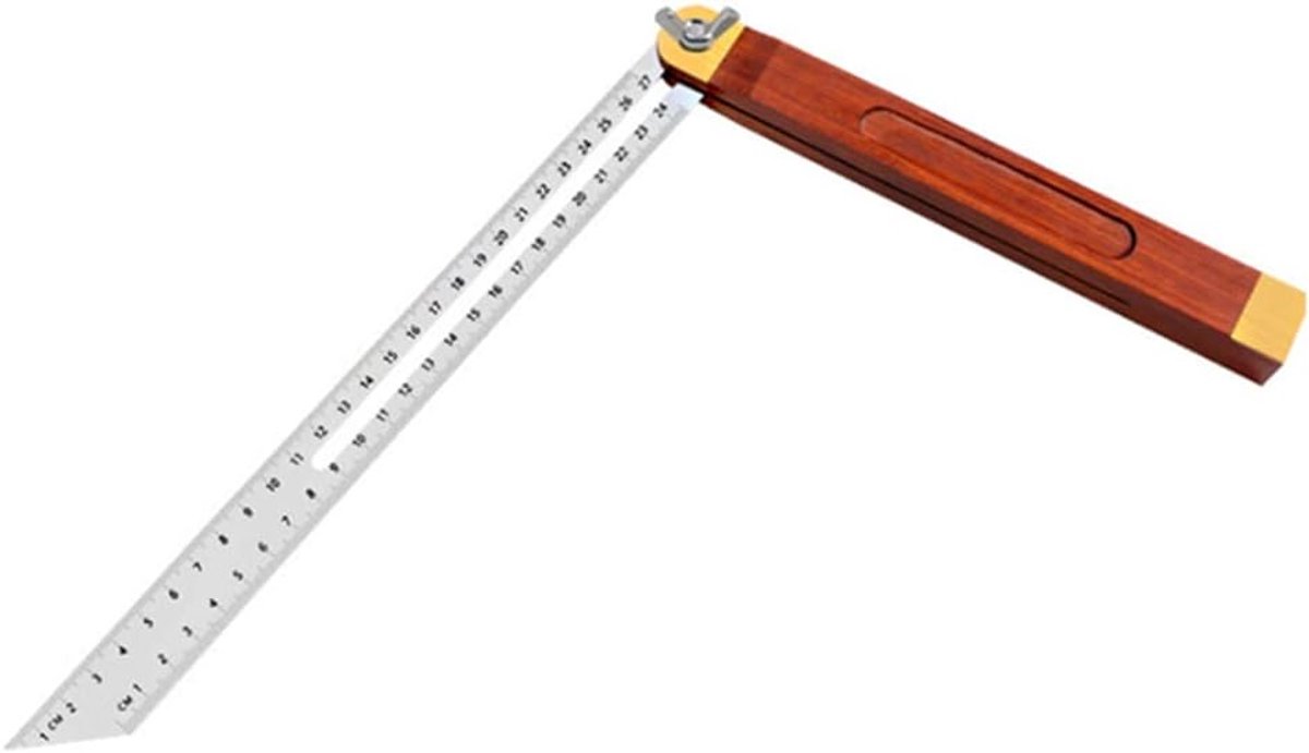 Timmerwerk Vierkante Schuine meter, T Schuine hoek Finder Craft Bevel Tool voor Craftsman Timmerman Architect Ingenieur Houtbewerking