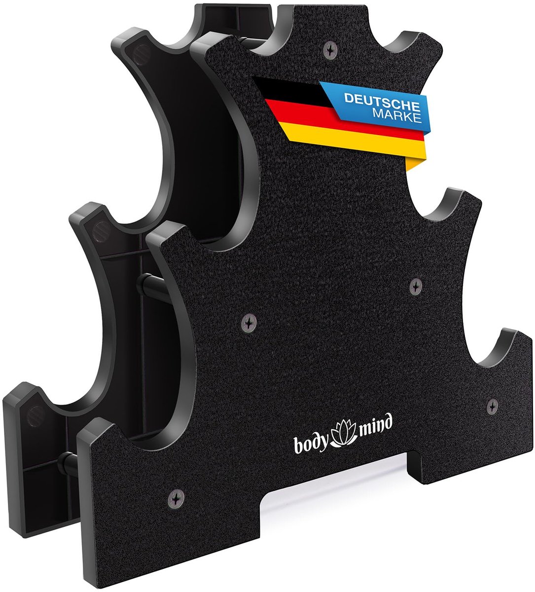 Halterrek voor 10 halters - Compact ontwerp - Thuisgym - Optimaliseer je training - SnelShoppen