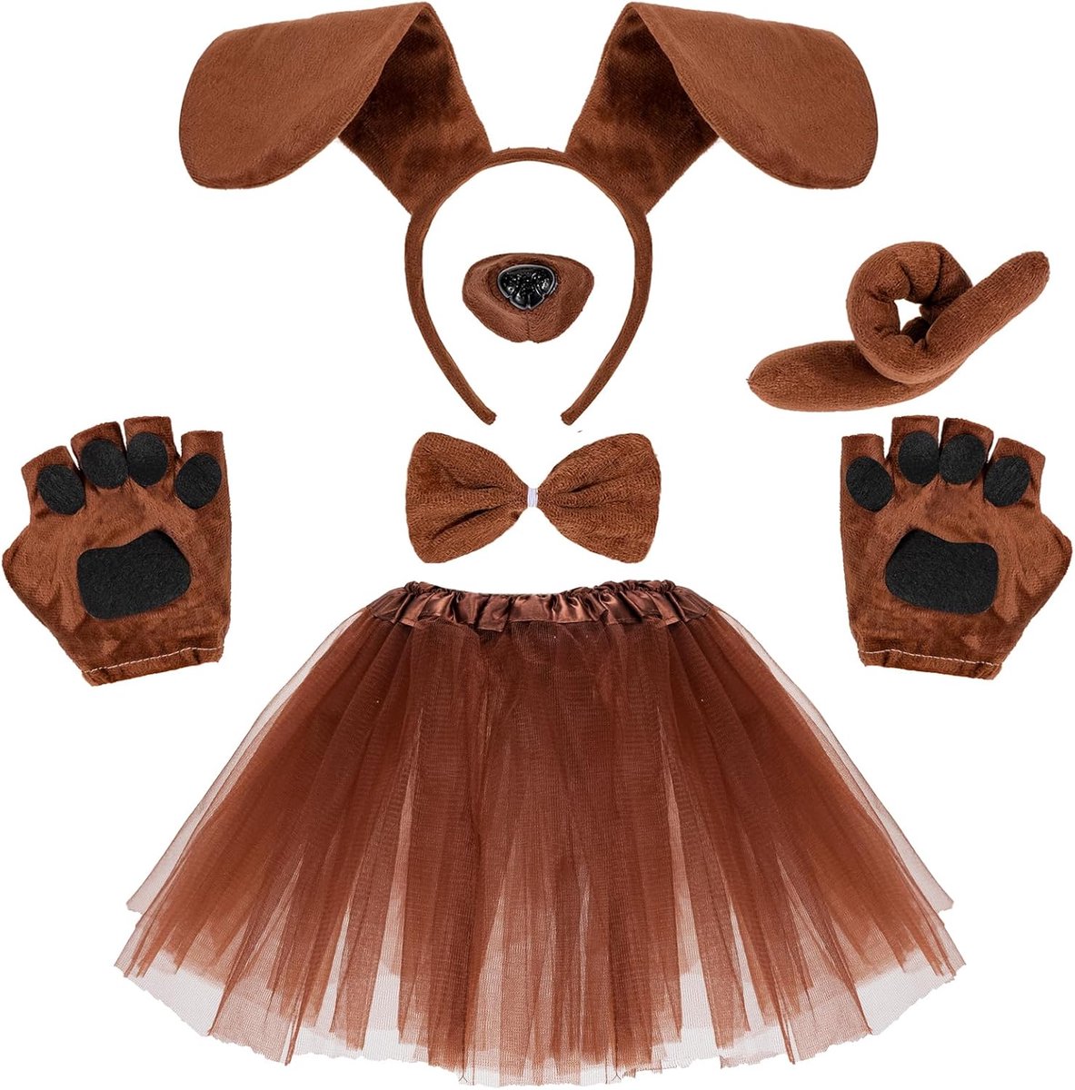 Kostuum dier meisjes, eenhoorn, kat, varken, Dalmatiër, puppy, hond, luipaard, bunny, lieveheersbeestje, carnavalskostuum kinderen, voor Halloween, carnaval, verjaardag, feest