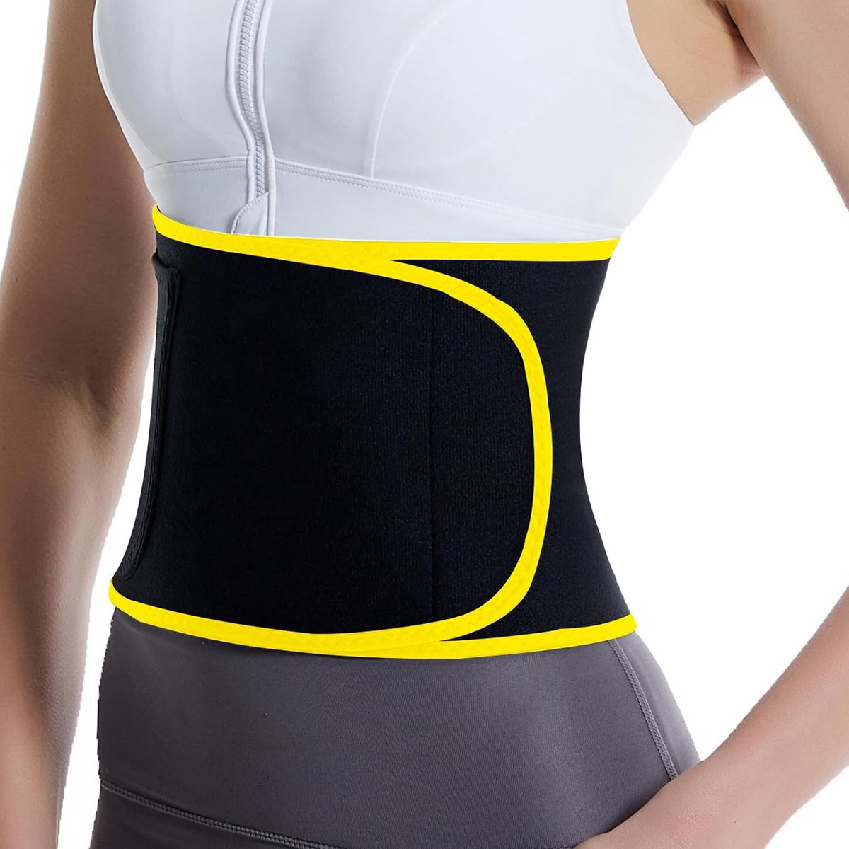 Taille Trainer voor Vrouwen Mannen Gewichtsverlies Buik Zweet Band Afslanken Maag Wrap voor Workout Fitness