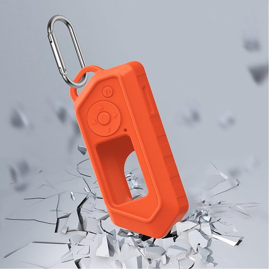 Cilicone hoes compatibel met Flipper Zero, ultradunne zachte hoes, slim fit, valbestendig, niet gemakkelijk vuil - oranje — afbeelding 2