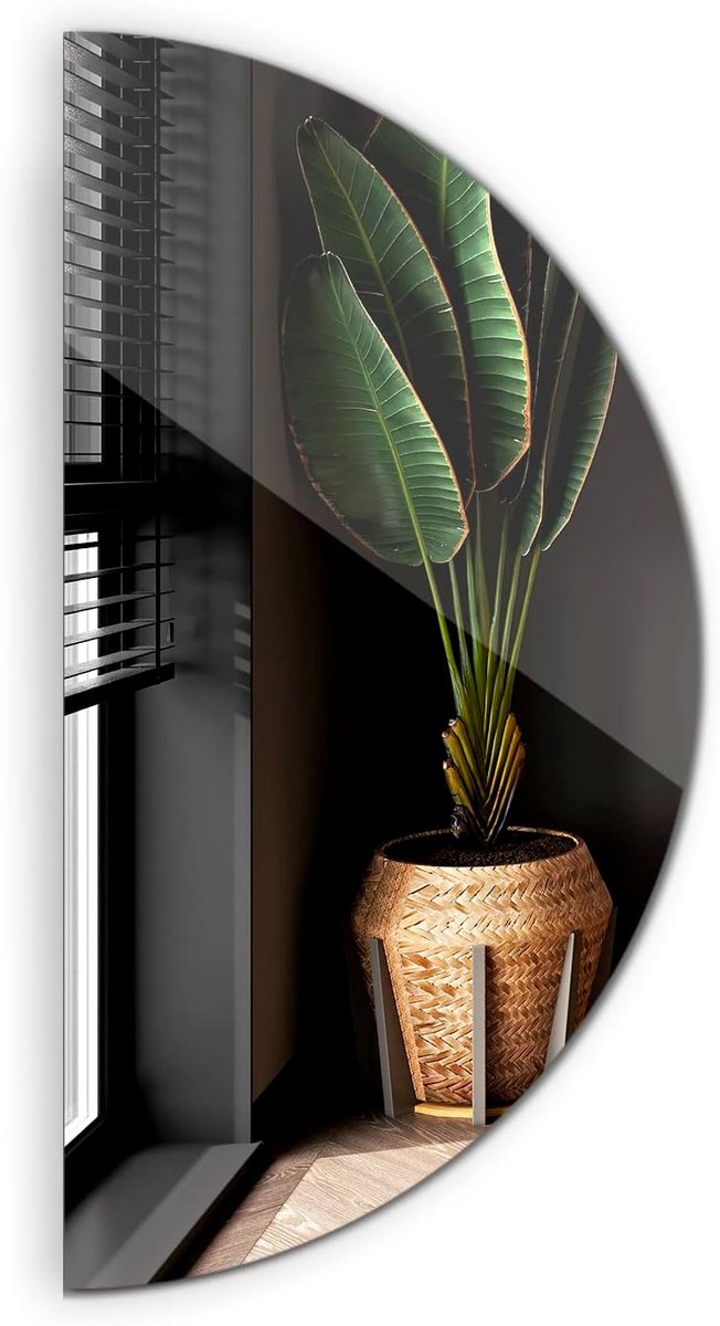 Mooie Halfronde Grote Slaapkamer Spiegel 100 cm