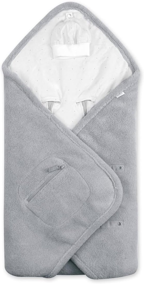 Wikkeldeken Pady Softy + jersey Grizou
