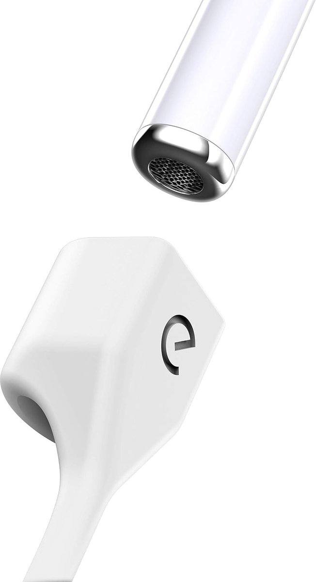 AirStrapz houder houderband, opslag voor Apple AirPods Pro & AirPods, hoofdtelefoon oortelefoon accessoires, wit — afbeelding 3