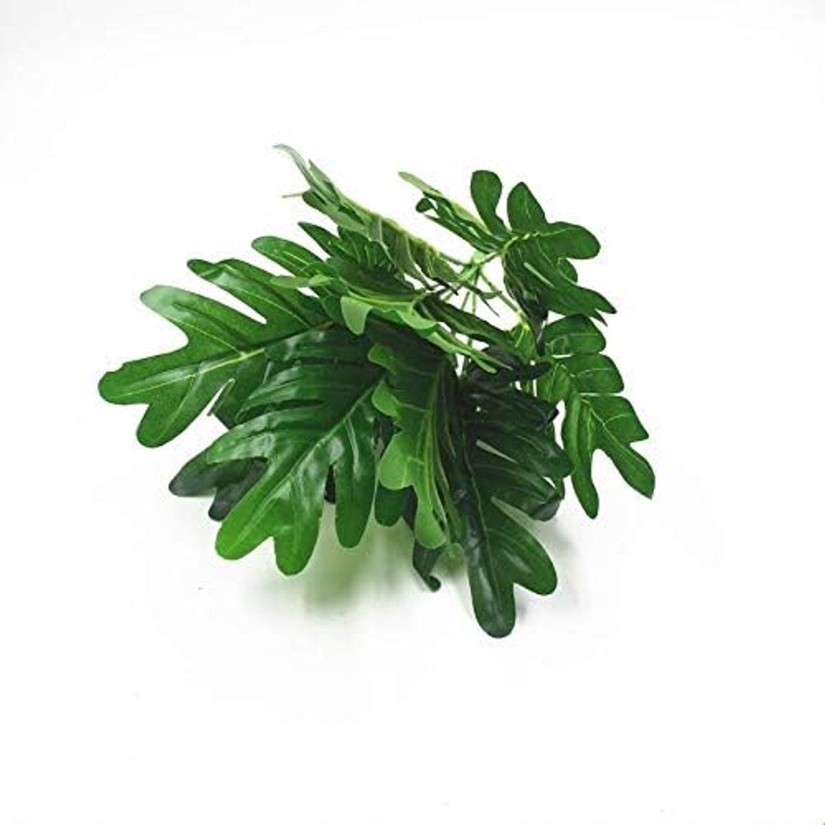 Palmboom 25cm 9Hoofden Kunstmatige Monstera Boomplanten Huis Tuin Woonkamer Slaapkamer Balkon Decoratie Tropische Plastic Nep Planten Nep Planten (Kleur: Chun Yu Ye)