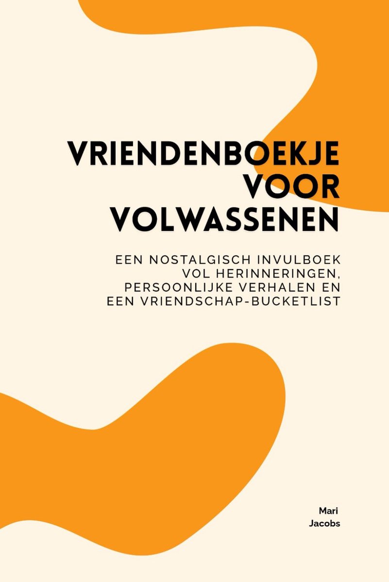Vriendenboekje voor volwassenen - nostalgisch invulboek - persoonlijke verhalen - creëer onvergetelijke herinneringen - ShopVlot
