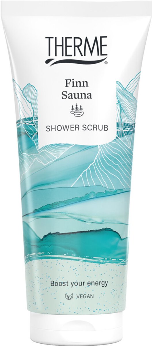 Therme - Finn Sauna Shower Scrub - 6 x 200 ml - Voordeelverpakking