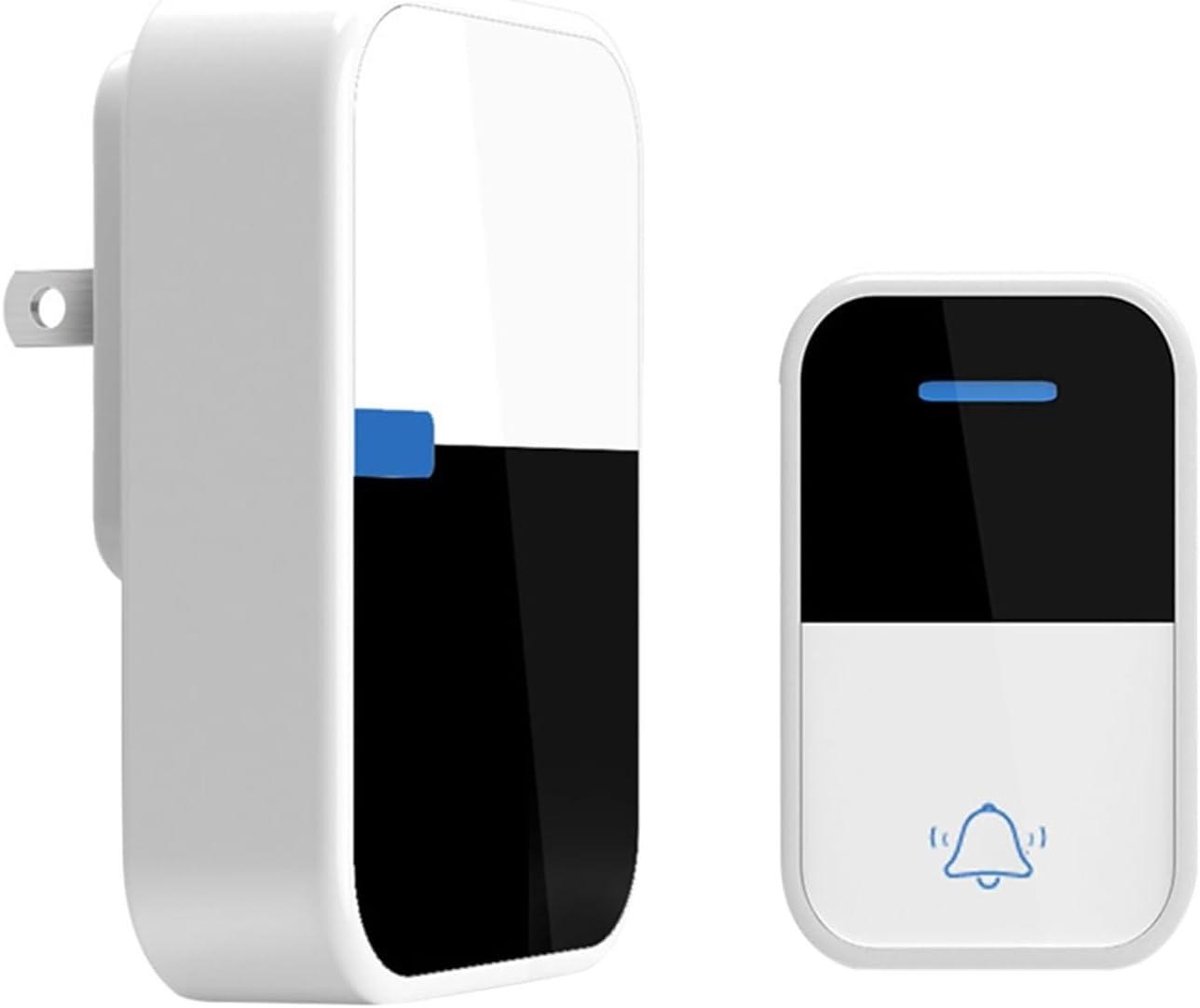 Slimme Deurbel - Video Deurbel Wifi - Veiligheid Thuis - Tweeweg Audio - 127x51x28mm - Wit