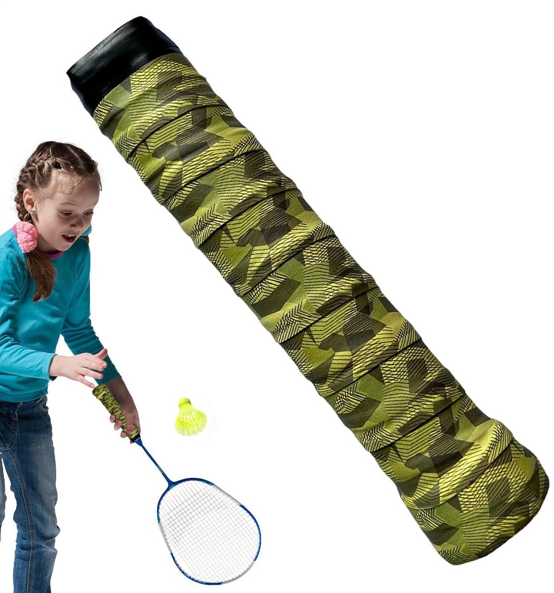 Tennisracket zweetband | Comfortabele, antislip, hoogwaardige en vochtafvoerende badmintonracket grip