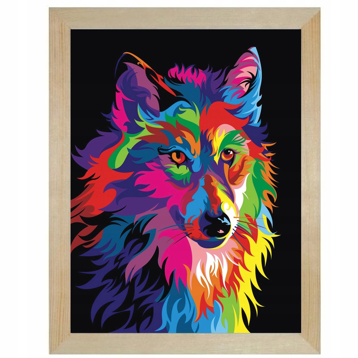 Houten fotolijst voor Diamond Painting 30x40 cm, merkloos