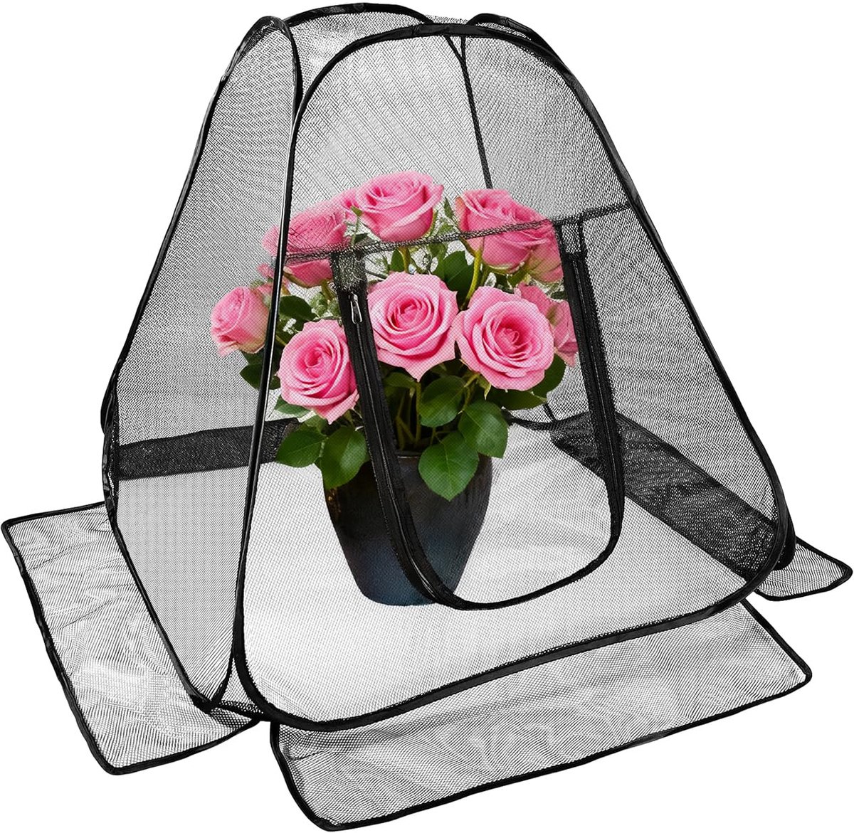 Pop Up Gaas Plantenbeschermers - Mini Kasdeksel - Draagbaar - Bescherming tegen ongedierte - ShopVlot