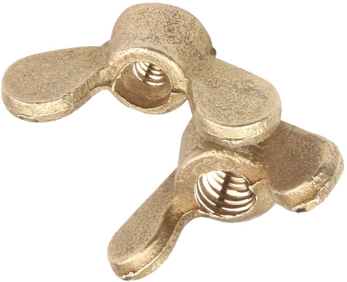 Vleugelmoeren Bevestigingen - M4 M5 M6 M8 M10 M12 M14 M16 M20 Messing Vleugelmoer Dop Handschroef Hardware
