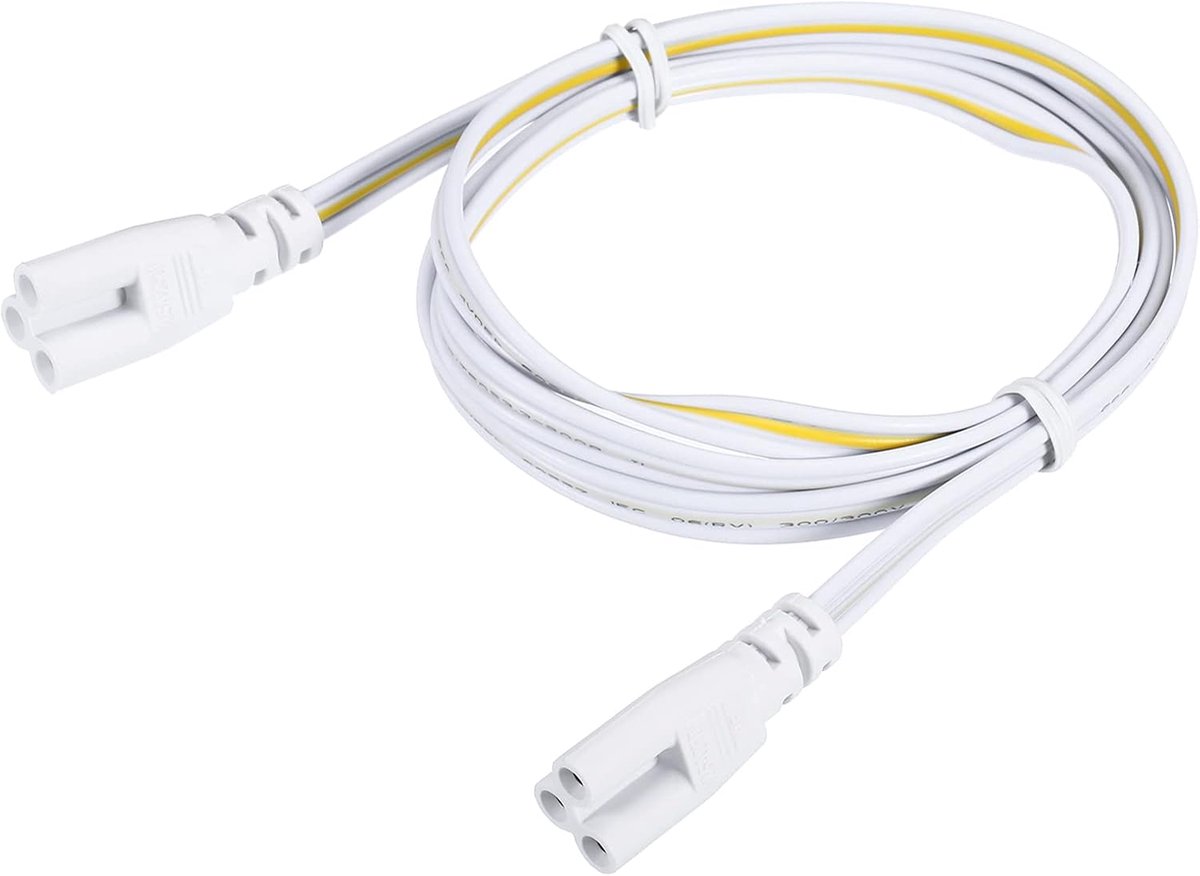 Sourcing map T5 T8 LED-kabel 100 cm bus kabel verlenging voor LED pakket van 2