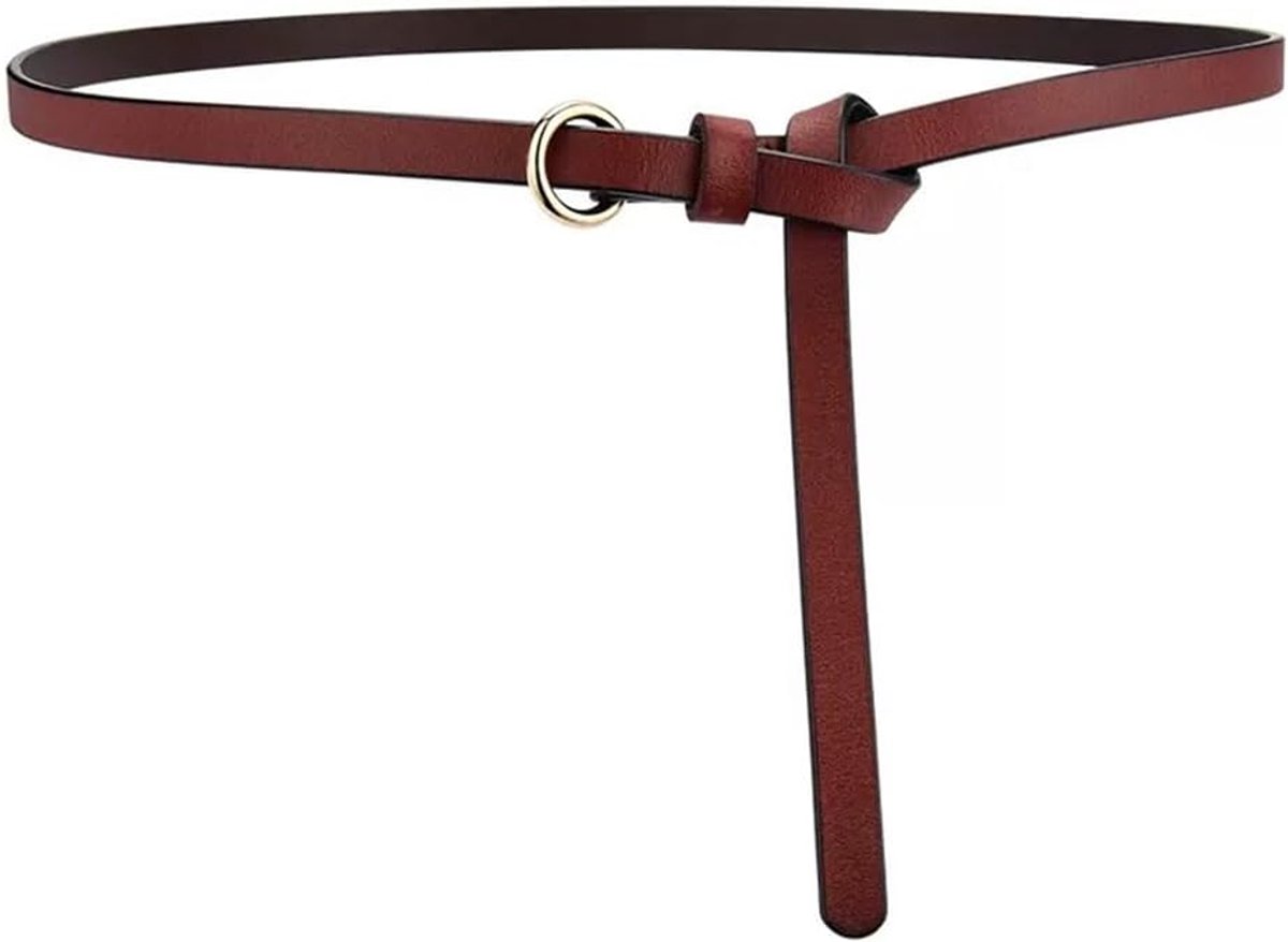 smalle tailleriem mode tailleriem leer met legering gesp verstelbare dunne riem smalle jurkriem dames leren riem voor broeken jeans jurken mantel zwart