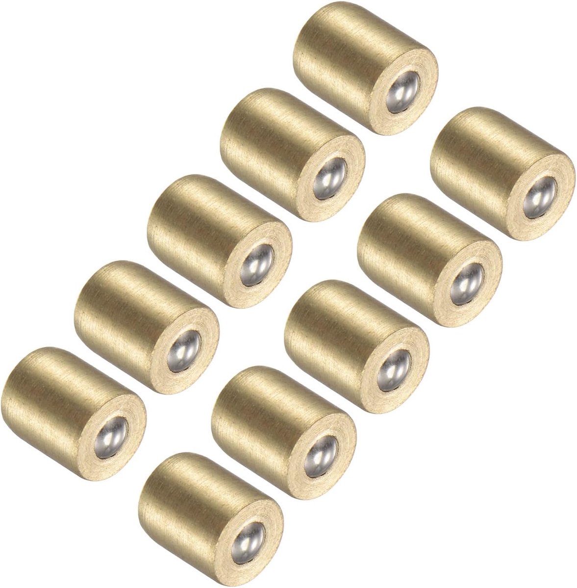 Drukknop Vet Olie Cup, | 4x5mm Buitendraad | Messing Ball Oiler Nipple - (Toepassingen: voor smeersysteem), 10-Stuks