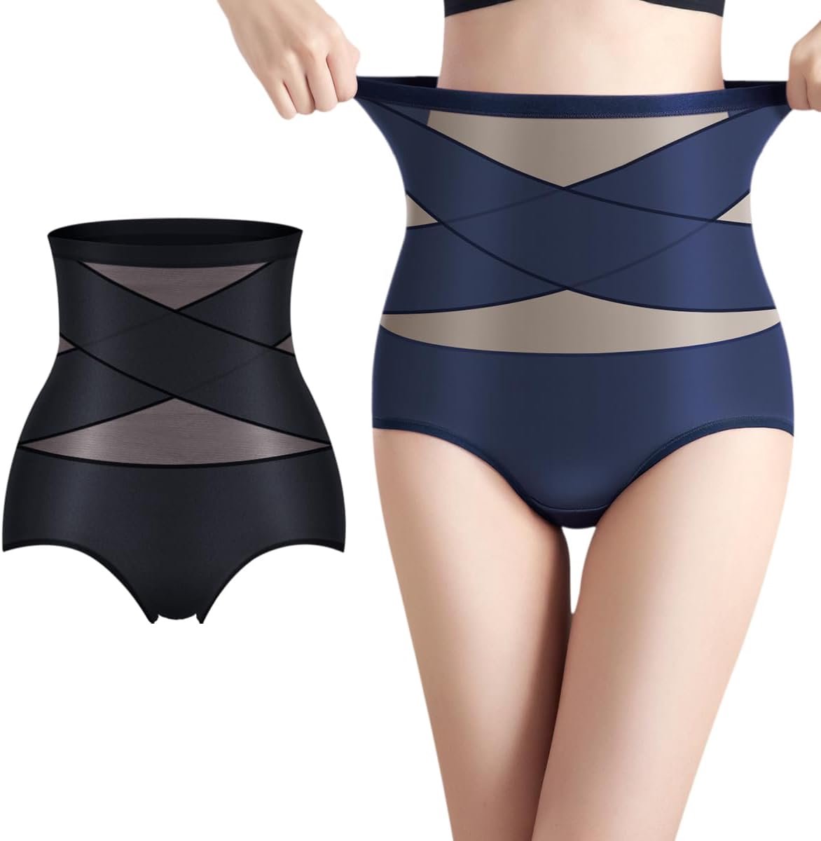 Buikcontrole Onderbroeken Dames - Slips Buikweg Hoge Taille, Shapewear, Figuurvormende Ondergoed (Meet de tailleomtrek voordat u bestelt)