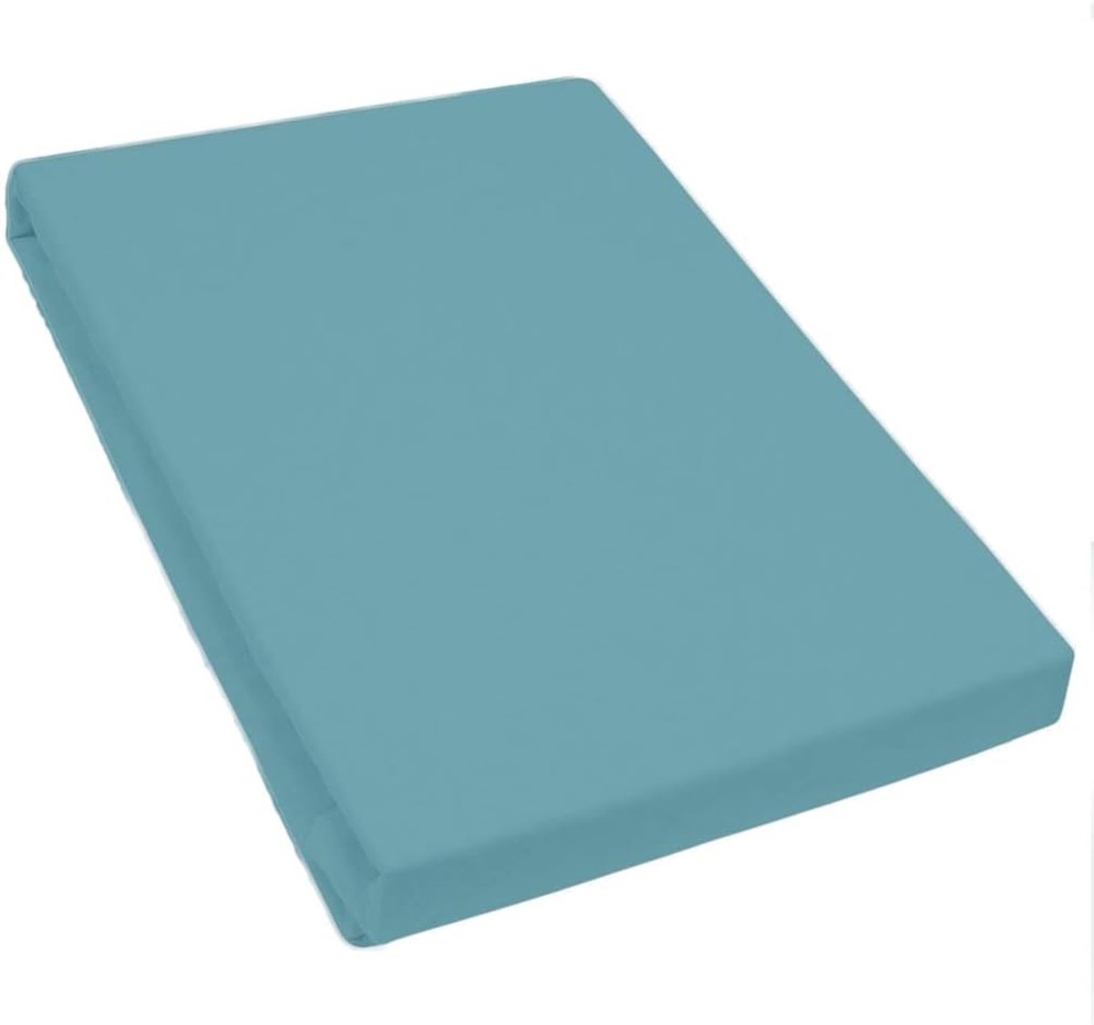 Fitted sheet Bella Donna single jersey - uni design - elastisch - geschikt voor waterbedden - SnelShoppen